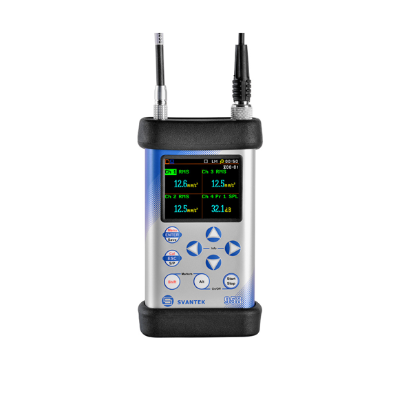 Basystemen Basystemen.Nl Geluid Trilling Analyzer SVANTEK SVAN 958A Front