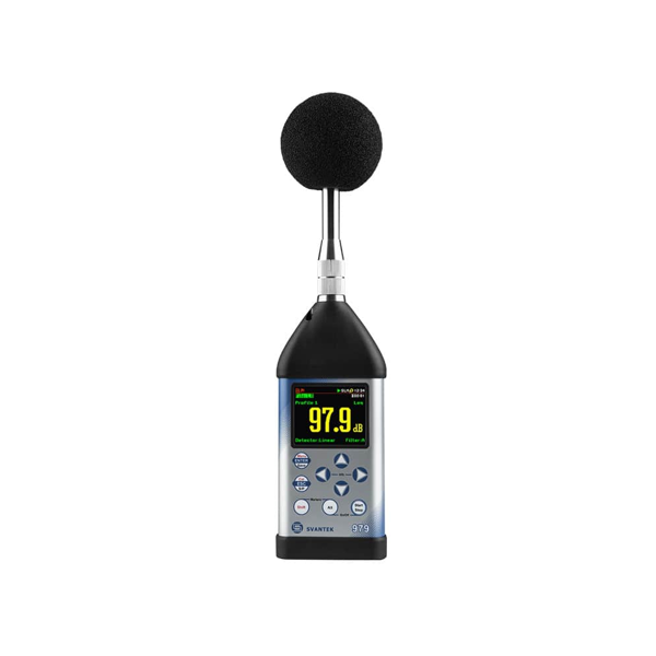 Basystemen Geluidmeten.Nl Geluidmeter SVANTEK SVAN 979 Geluid En Trilling Analyser Front