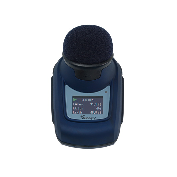 Basystemen Geluidmeten.Nl Geluidsdosismeter Casella Solutions Dbadge2 Afbeeldingen Front